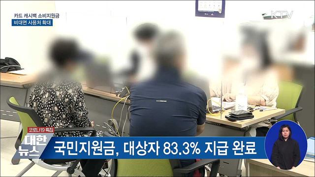 홍 부총리 &#34;카드캐시백 소비지원금 비대면 사용 확대&#34;