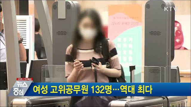 여성 고위공무원 132명···역대 최다