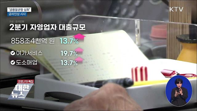 한은 &#34;금융불균형 심화&#34;···금리인상 시사
