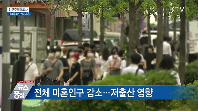 인구주택총조사···30대 42.5&#37; 미혼