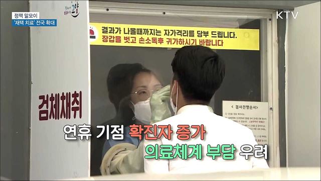 &#39;재택 치료&#39; 전국 확대 [정책 말모이]