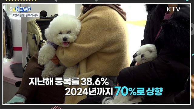 반려동물 유기 없도록···등록률 70&#37;로 상향 [S&#38;News]