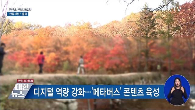 코로나 딛고 &#39;콘텐츠&#39; 재도약···&#39;한류 확산&#39; 총력