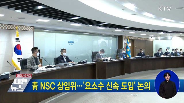 靑 NSC 상임위···&#39;요소수 신속 도입&#39; 논의