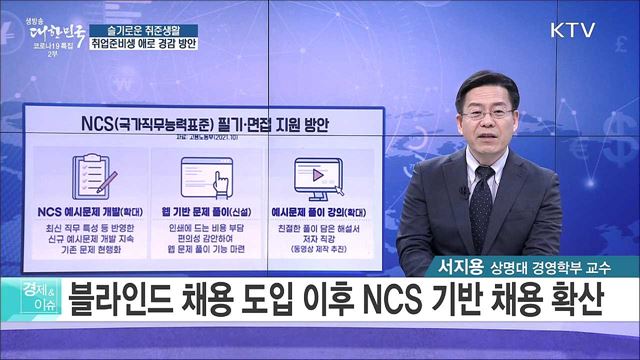 슬기로운 취준생활, 취업준비생 애로 경감 방안 [경제&#38;이슈]
