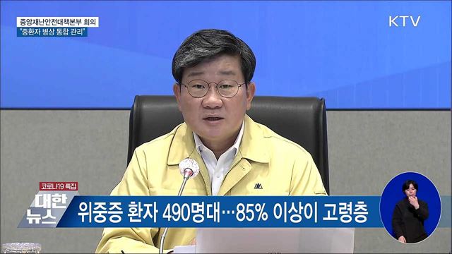 &#34;중환자 병상 통합 관리&#34;···고령층 추가접종 속도 [오늘의 브리핑]