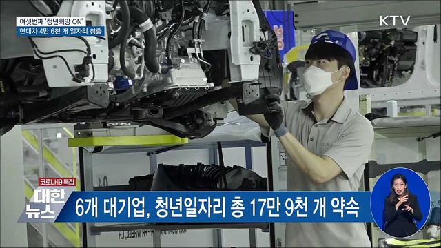 &#39;청년희망ON&#39;···현대차 4만 6천 개 일자리 창출