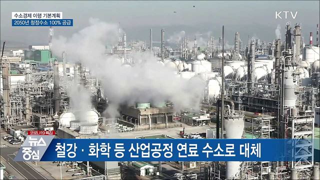 수소경제 기본계획···2050년 청정수소 100&#37; 공급