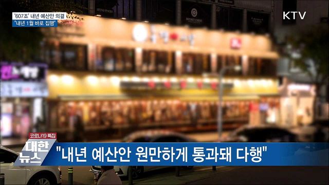 내년 예산안 국무회의 의결···&#34;내년 1월 바로 집행&#34;
