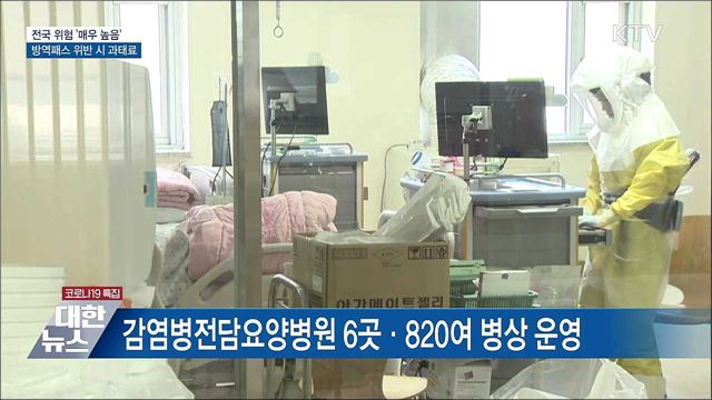 전국 위험 &#39;매우 높음&#39;···방역패스 위반 시 과태료