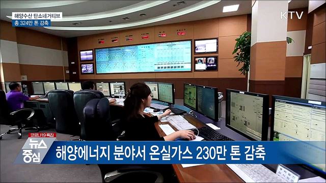 해양수산 &#39;탄소네거티브&#39; 추진···총 324만 톤 감축
