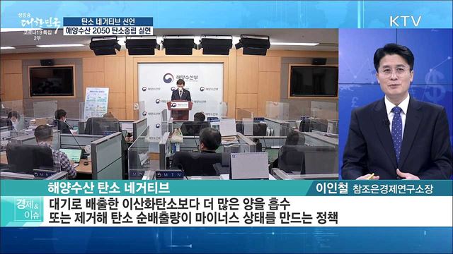 탄소 네거티브 선언, 해양수산 2050 탄소중립 실현 [경제&#38;이슈]