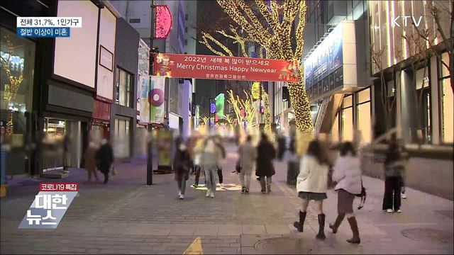 1인가구, 전체의 31.7&#37;···절반 이상이 미혼
