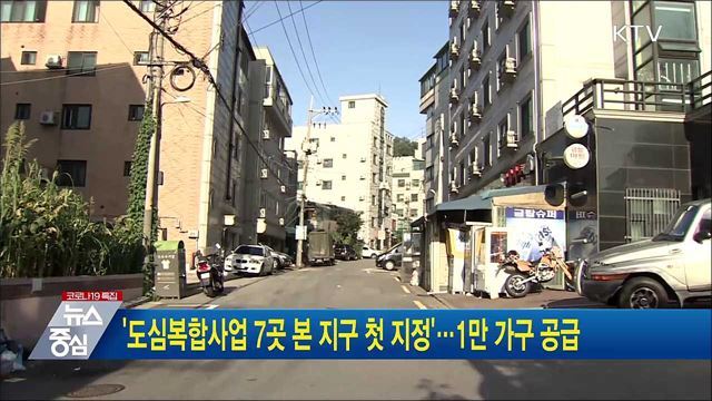 &#39;도심복합사업 7곳 본 지구 첫 지정&#39;···1만 가구 공급