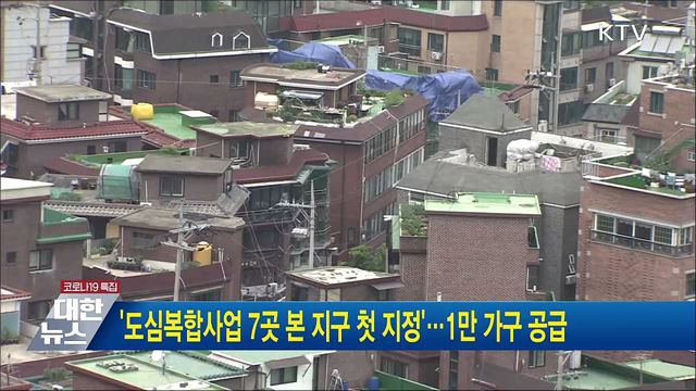 &#39;도심복합사업 7곳 본 지구 첫 지정&#39;···1만 가구 공급