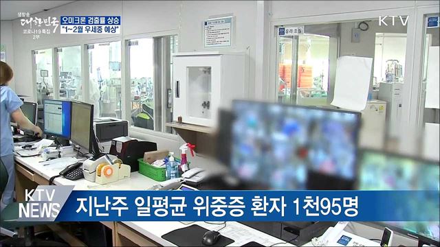 오미크론 검출률 상승···&#34;1~2월 우세종 예상&#34;