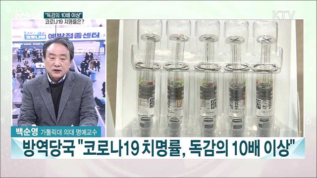 &#34;코로나19 치명률, 독감의 10배 이상&#34;···방역 정책 강화 효과는?