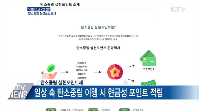 &#34;리필하고 2천 원&#34;···탄소중립 실천포인트제 시행