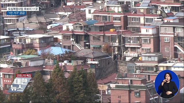 도심복합사업 후보지 11곳···&#39;1만 가구&#39; 공급