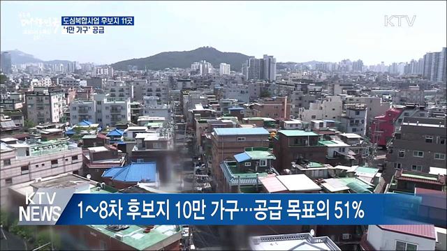 도심복합사업 후보지 11곳···&#39;1만 가구&#39; 공급