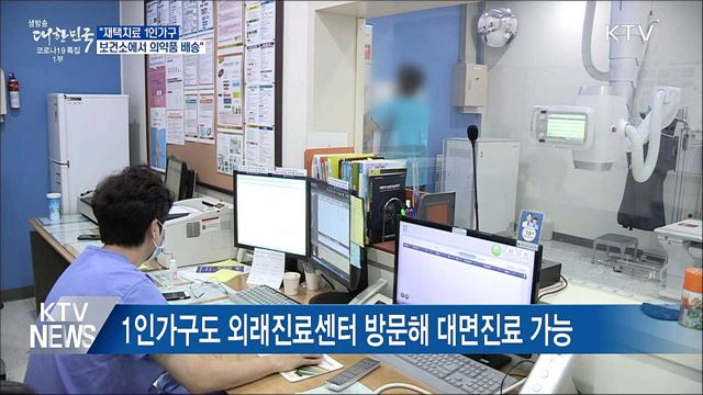 &#34;재택치료 1인가구, 보건소에서 의약품 배송&#34;