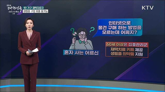 1인 가구 재택치료자, 생필품 구매방법은? [사실은 이렇습니다]