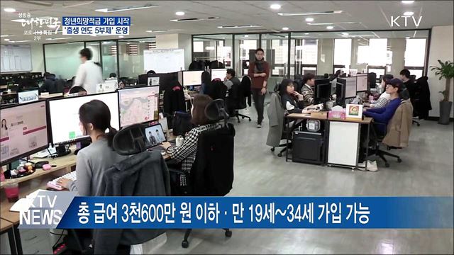 &#39;청년희망적금&#39; 신청 시작···오늘 91·96·01년생 가입
