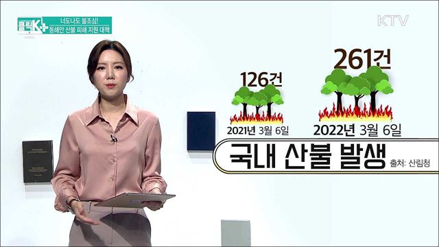 너도나도 불조심! 동해안 산불 피해 지원 대책 [클릭K+]