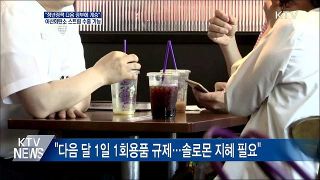 &#34;청년정책 잘 계승되길&#34;···CO₂스트림 수출 가능