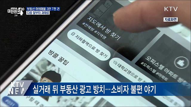 부동산 허위매물 광고 &#39;3만 7천 건&#39;···4월부터 과태료
