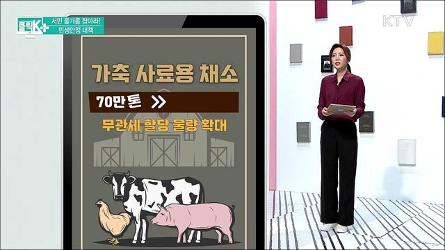 서민 물가를 잡아라! 민생안정 대책 [클릭K+]
