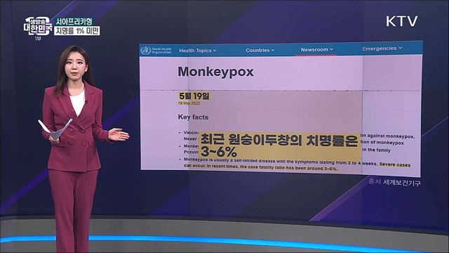 코로나보다 높은 원숭이두창 치명률? 오해와 진실은 [사실은 이렇습니다]