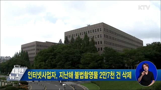 인터넷사업자, 지난해 불법촬영물 2만7천 건 삭제