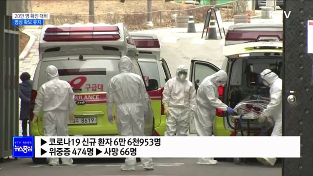유행 확산세···&#34;20만 명 확진 대비 병상 확보&#34;
