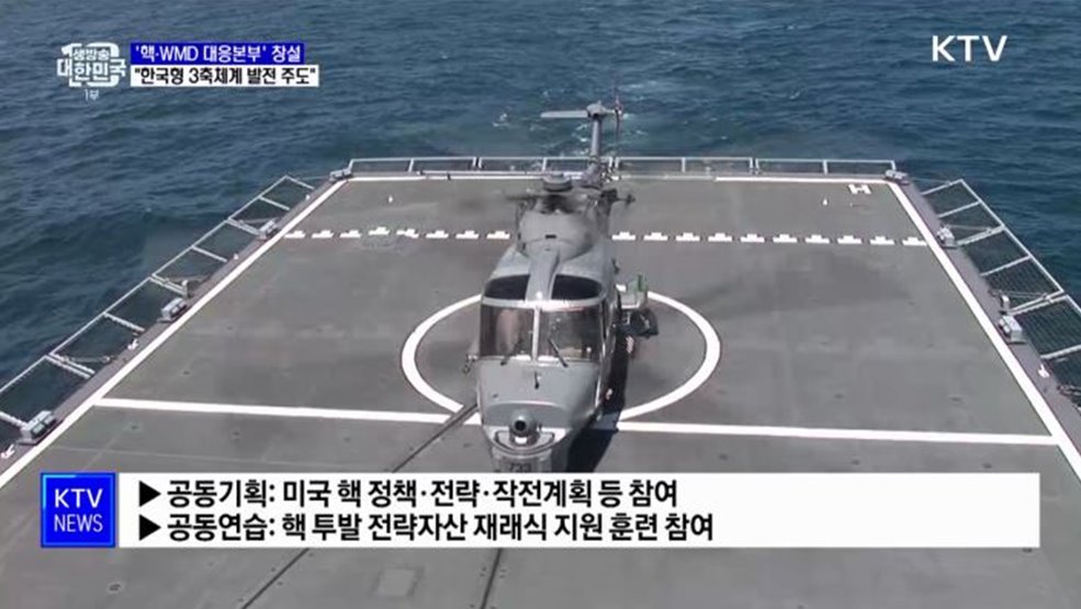 &#39;핵·WMD 대응본부&#39; 창설···&#34;한국형 3축체계 발전 주도&#34;