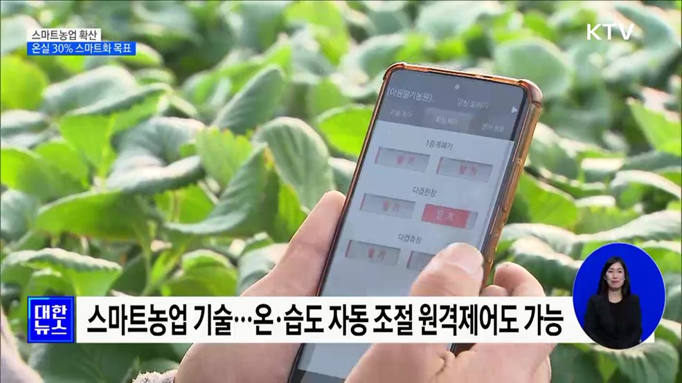 스마트농업 확산···2027년까지 온실 30&#37; 스마트화 목표 [정책현장+]
