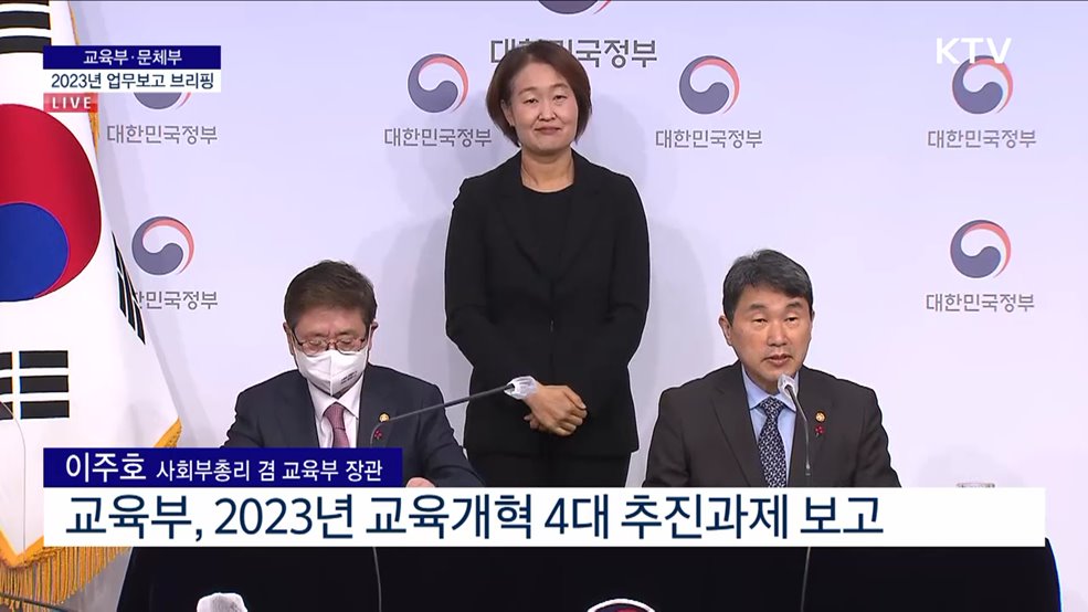 교육부 2023년 업무보고 브리핑