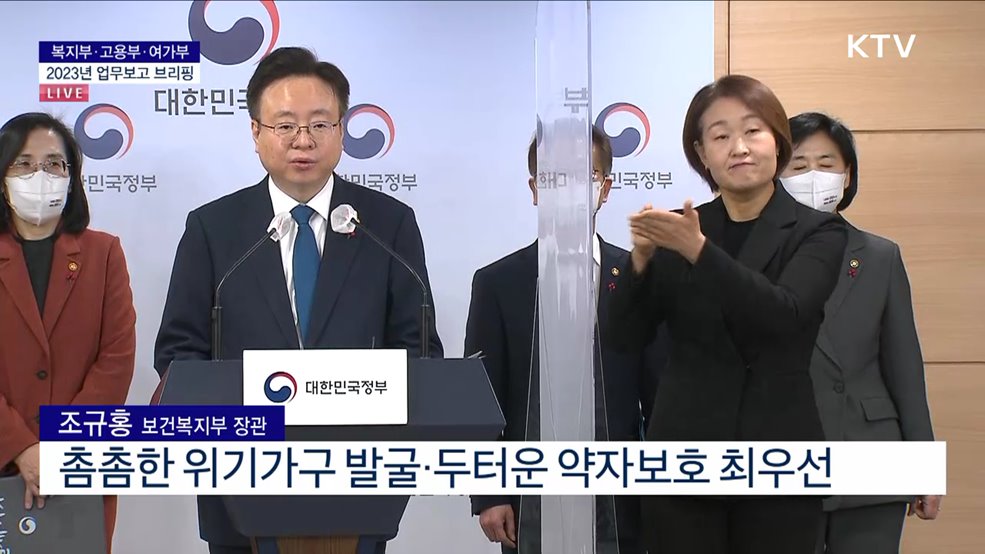 보건복지부 2023년 업무보고 브리핑