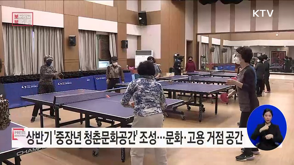 &#34;인문·여가문화로 중장년의 활력 회복과 재도약 지원&#34;