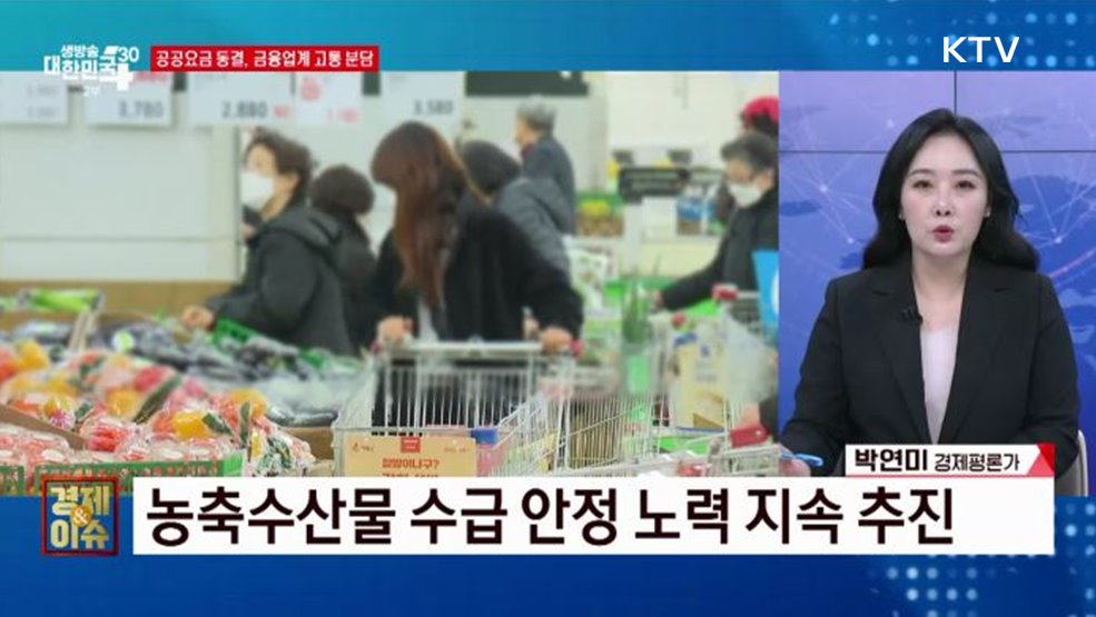 물가와 민생 안정 두 마리 토끼 잡는다 [경제&#38;이슈]