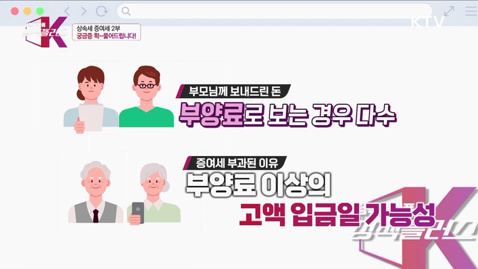 상속세 증여세 제대로 알고 절세도 하고 2부