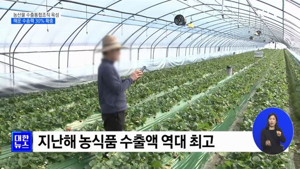 농산물·스마트팜 수출 집중···해운 수송력 30% 확충