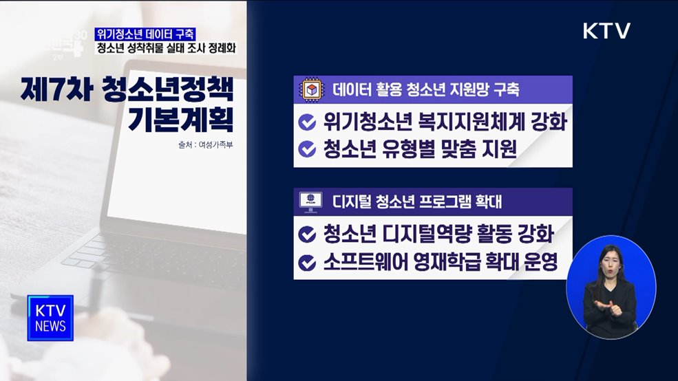 위기청소년 데이터 구축···청소년 성착취물 실태 조사 정례화