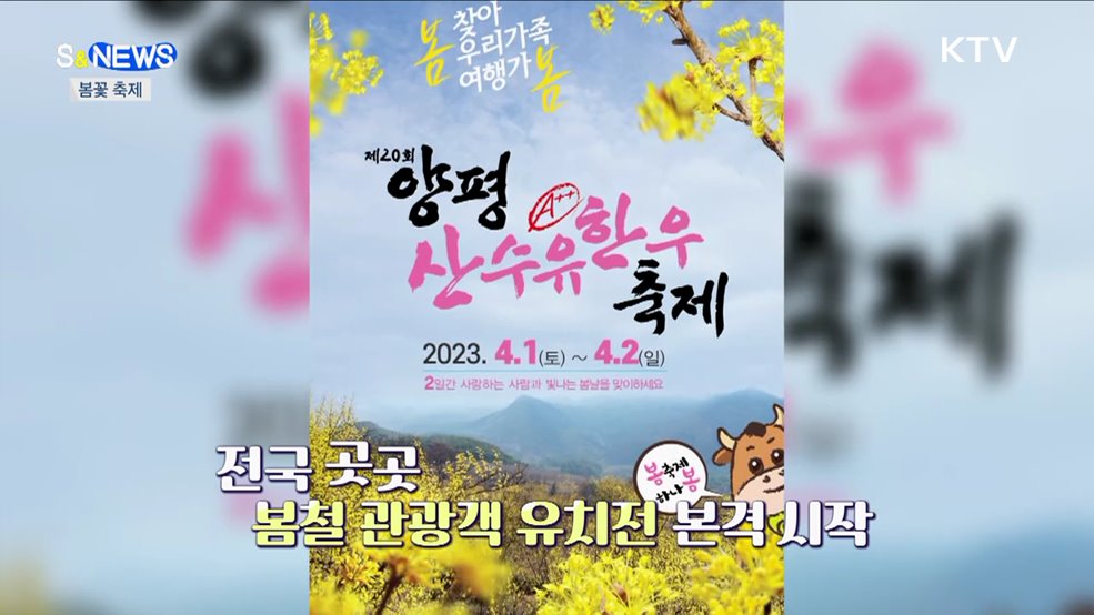 4년만에 봄 꽃 축제···청년도약계좌 6월 출시 [S&#38;News]