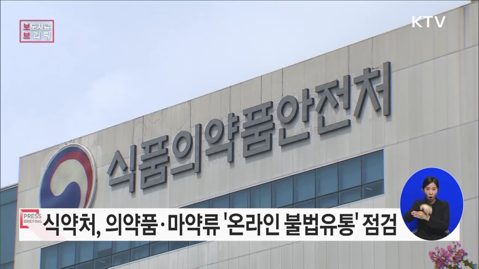 의약품·마약류 온라인 불법유통 근절 위한 민·관 합동점검 실시