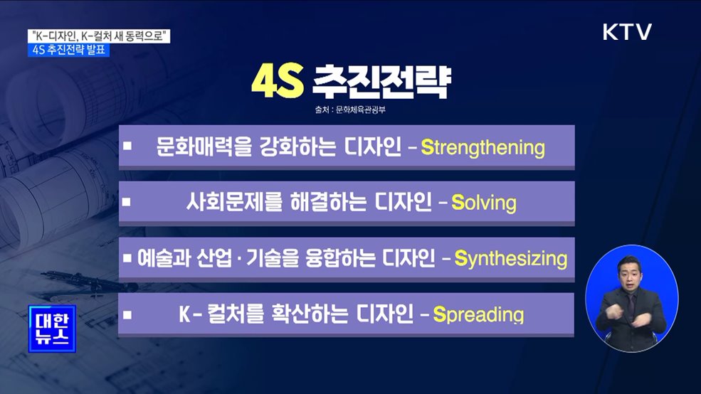 &#34;K-디자인, K-컬처 새 동력으로&#34;···4S 추진전략 발표