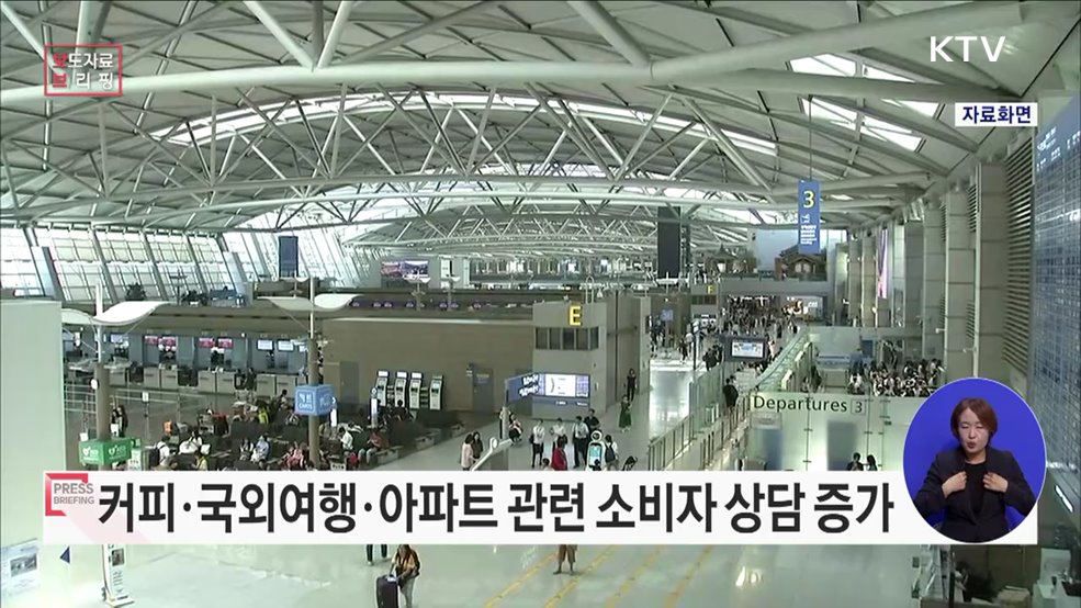 4월 &#39;커피&#39; 품목의 소비자상담 증가율 두드러져