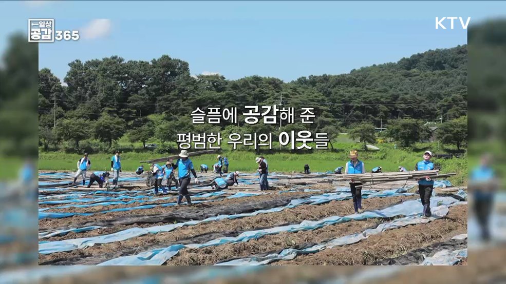 슬픔에 공감해 준 평범한 우리의 이웃들 [일상공감365]