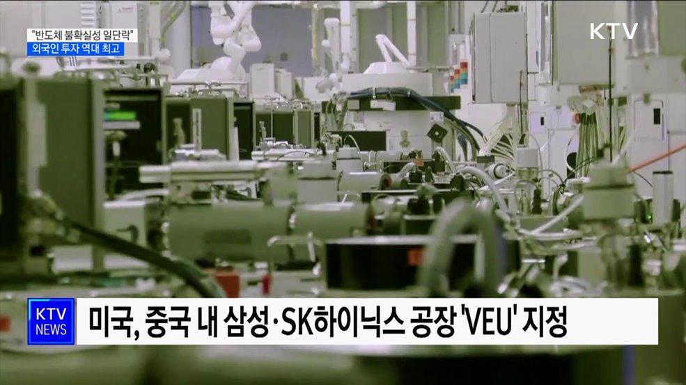 &#34;美, 삼성·SK 중국 공장에 별도 허가 없이 장비 공급&#34;