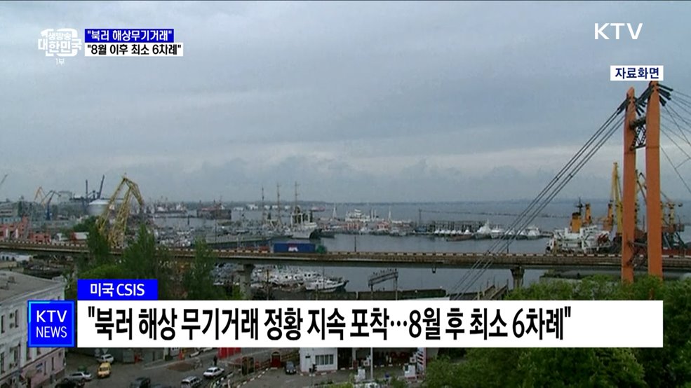 &#34;북러 무기거래 정황 포착···8월 이후 최소 6차례&#34;